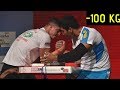 World Arm Wrestling Championship 2018 (Senior Men 100 kg Right hand Qualification)