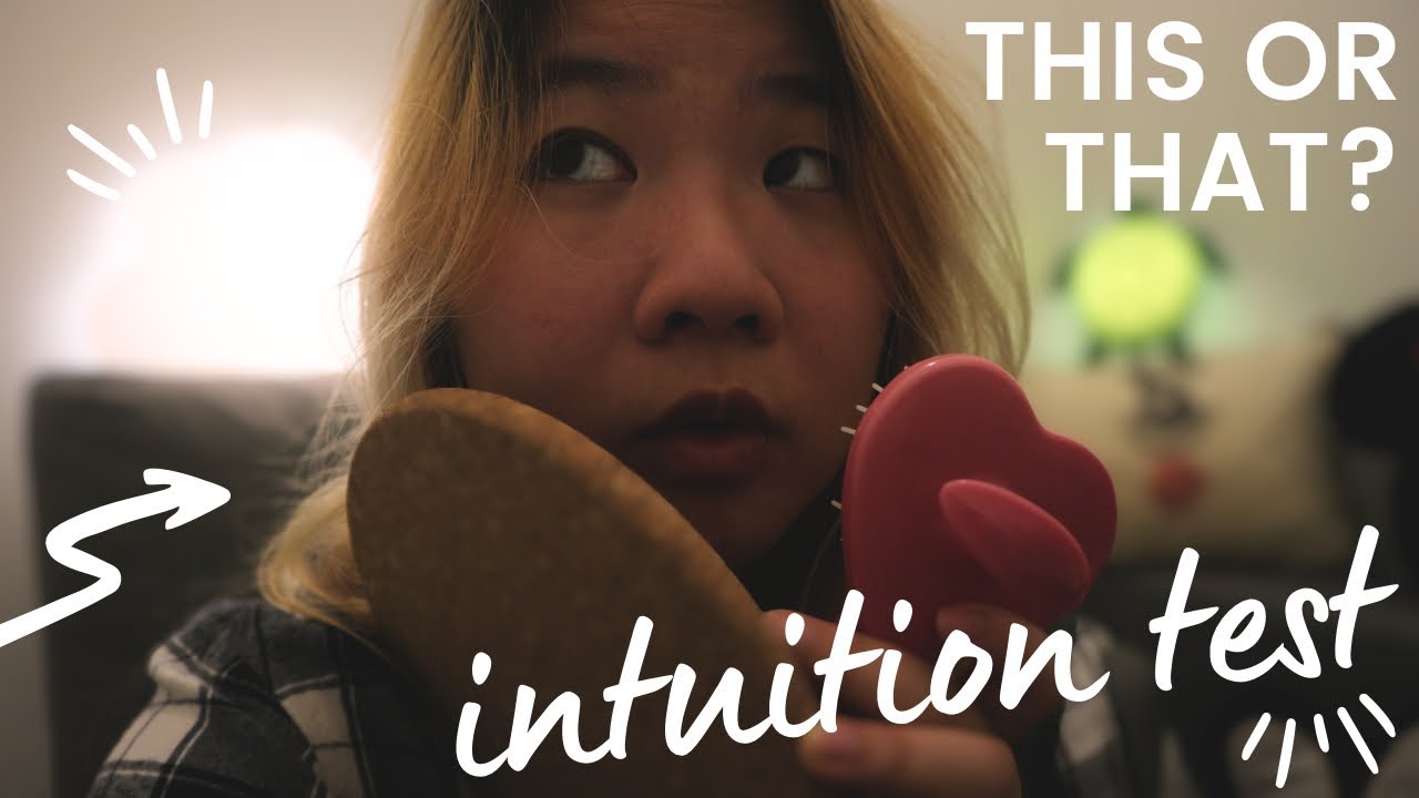 ASMR | intuition test - can you predict the trigger I’m using? 🔮 - YouTube
