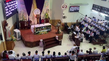 Theo Gương Giêsu (Nghi thức rửa chân) Thứ 5 Tuần Thánh Ca Đoàn Thiếu Nhi GX Công Lý