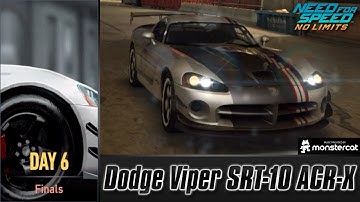 Need For Speed No Limits: Dodge Viper SRT-10 ACR-X | Proving Grounds (Day 6 - Finals)