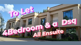 Affordable Elegant 4 BEDROOM, All ENSUITE & DSQ Masionette house for rent. #airbnb #rongairentals