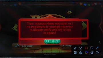 Fix Your account does not exist or t he password is entered incorrect ly please verify and try