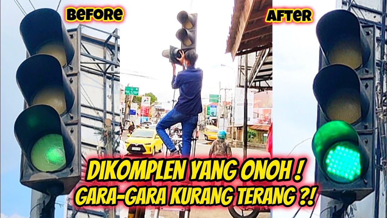 GARA-GARA DIKOMPLEN YG ONOH, BENERIN LAGI LAMPU MERAH 🚦 SIMPANG KAMASAN, KAB.BANDUNG [PART 2]