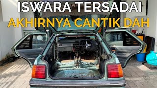 Akhirnya Bersih Dah Interior Iswara Tersadai Bawah Pokok