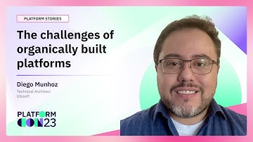 The challenges of organically built platforms | PlatformCon 2023