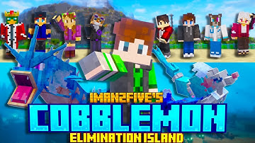 COBBLEMON ELIMINATION ISLAND - A Minecraft Pokemon Competition- Full Movie!