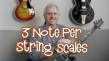 3 Note Per String Scales - Playing through all 7 positions on the guitar neck.