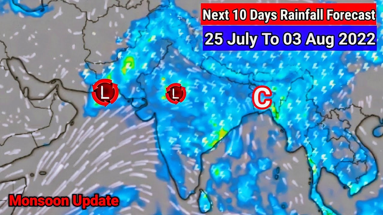 Weather Update Next 10 Days |Weather Map India | Pakistan Weather ...