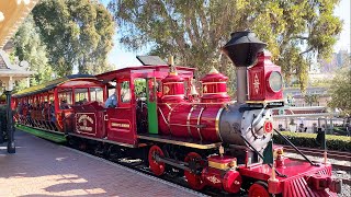 🚂 Disneyland Railroad: Grand Circle Tour [2020] 4K Complete Ride + Main Street USA Station Tour