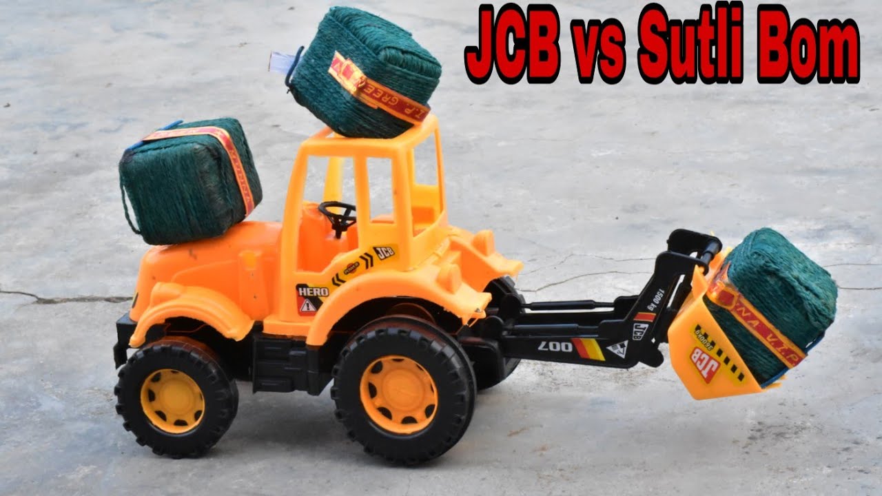 Sutli Bom vs JCB Toy Experiment