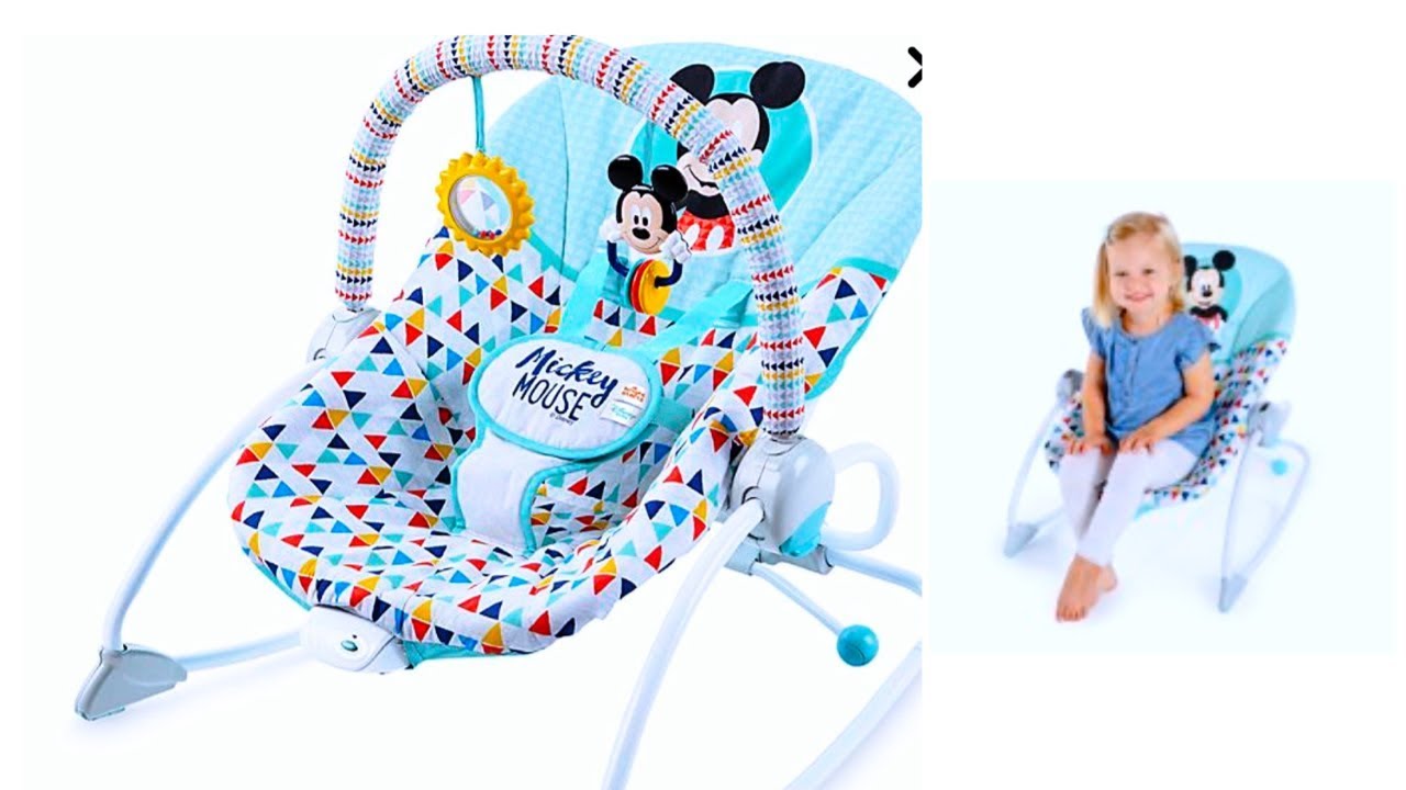 mickey mouse baby bouncer seat