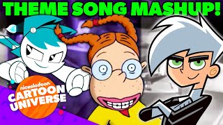 Theme Song Mashup of Your Childhood in 5 Minutes! 🎵| Nickelodeon Cartoon Universe
