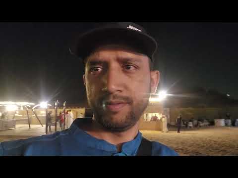 Dubai Desert Safari Camp fire , BBQ dinner , Belly dance  & fire dance. UAE trip ✅️