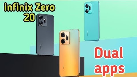 How To Enable Dual App In Infinix Zero 20, Create Dual App In Infinix Zero 20,