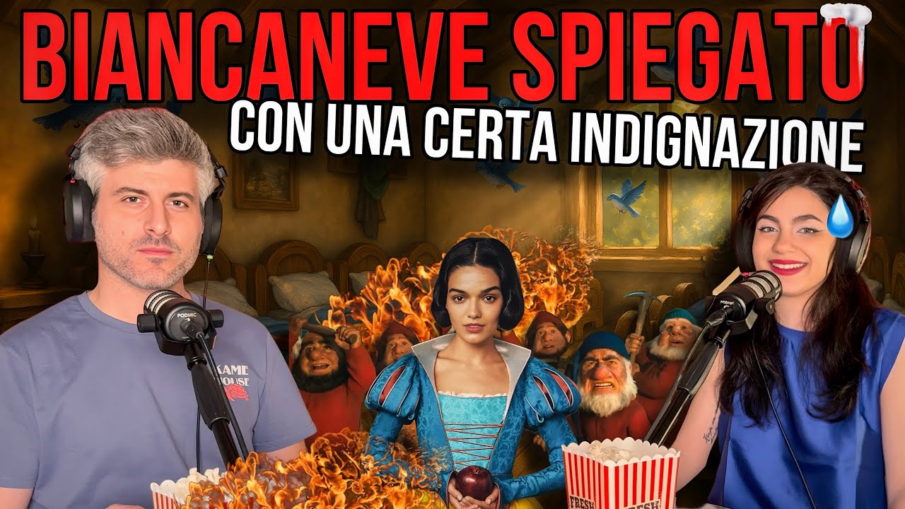 BIANCANEVE SPIEGATO CON UNA CERTA INDIGNAZIONE