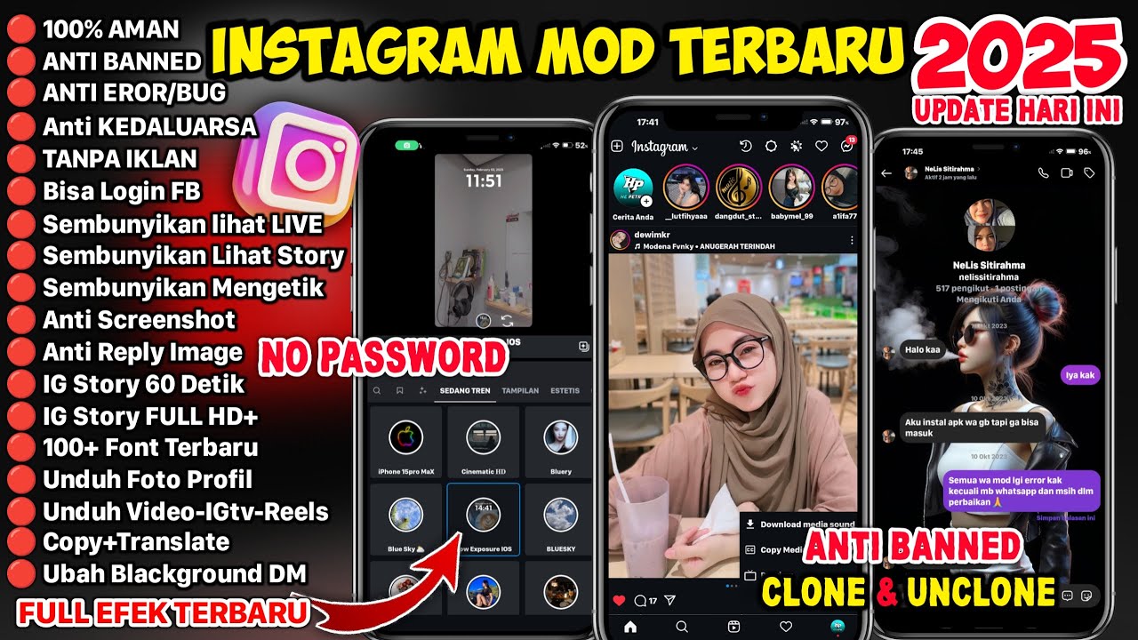 Instagram Mod Terbaru 2025 Ig Mod Terbaru 2025 Full Efek