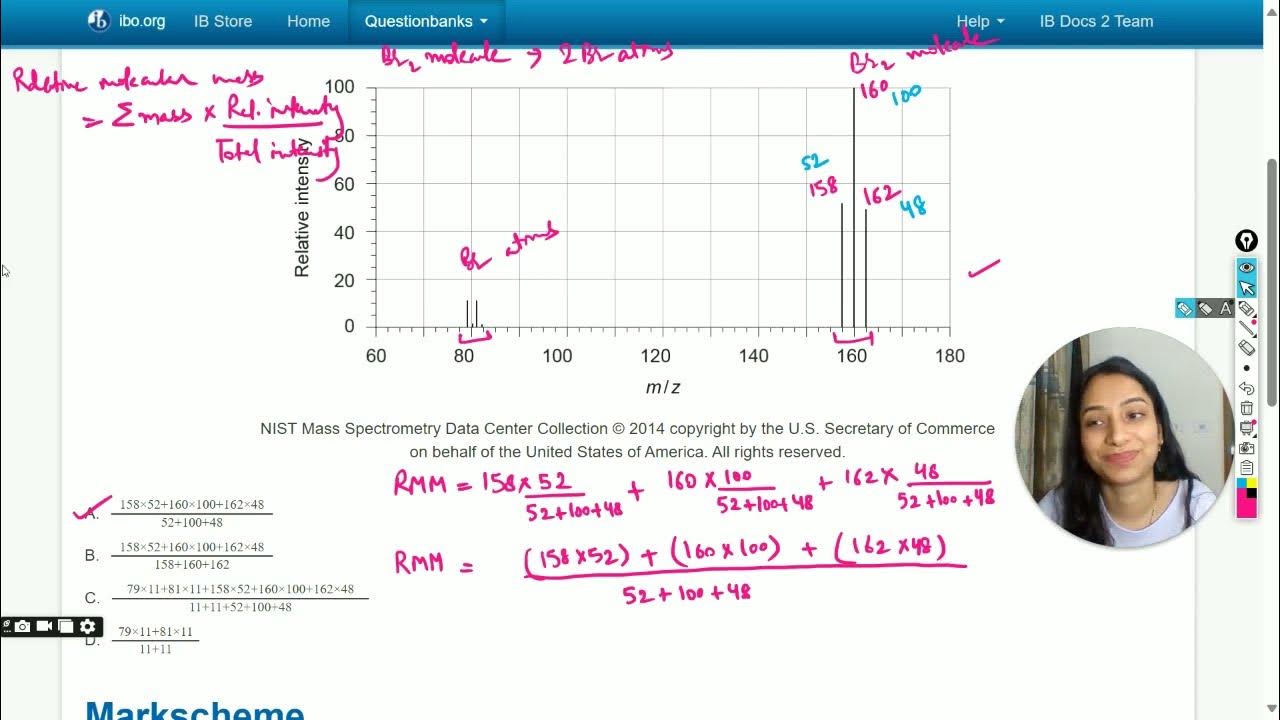 What is the relative molecular mass of bromine, according to the