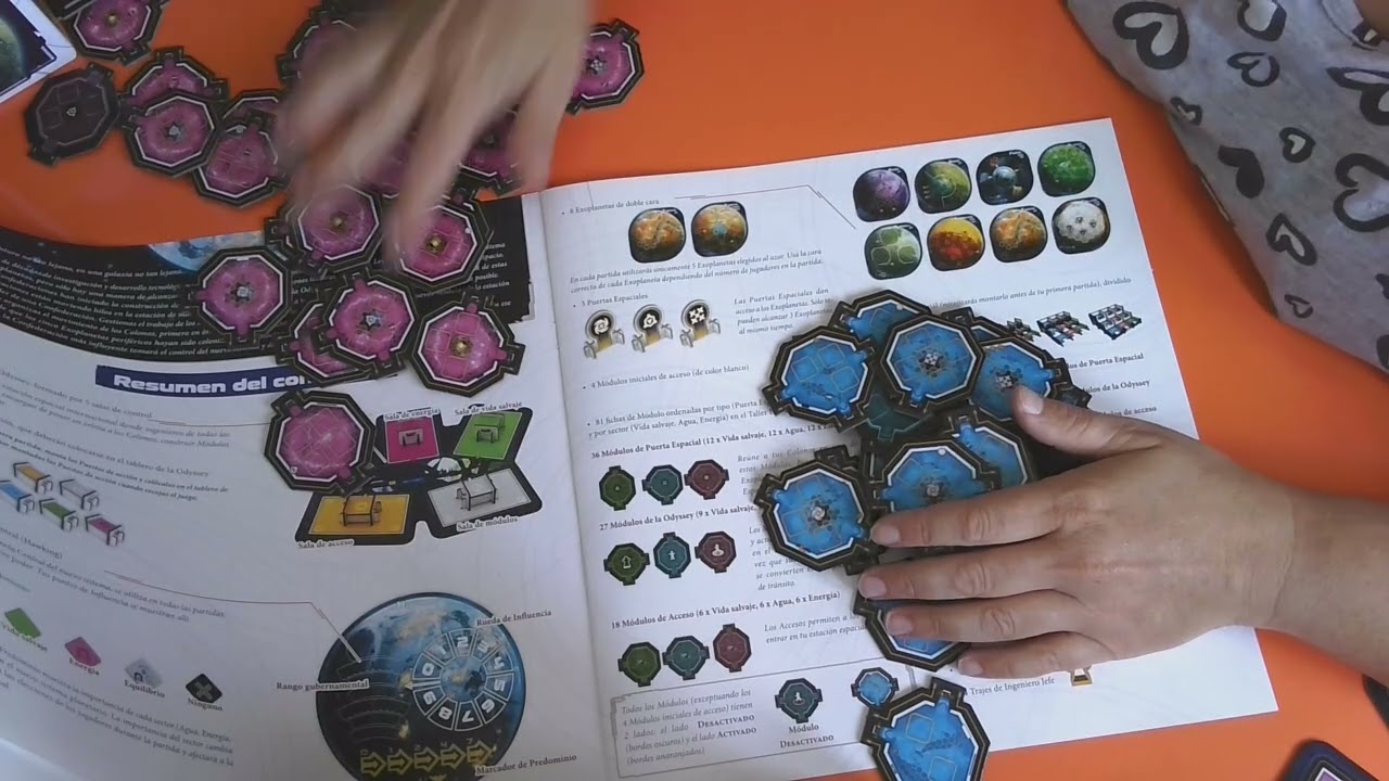 Componentes de Space Gate Oddisey