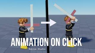 How To PLAY AN ANIMATION When A TOOL Is Used! (Roblox Studio Tutorial)
