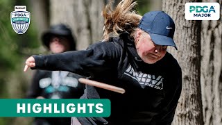 Round 1 Highlights, FPO | 2024 PDGA Champions Cup
