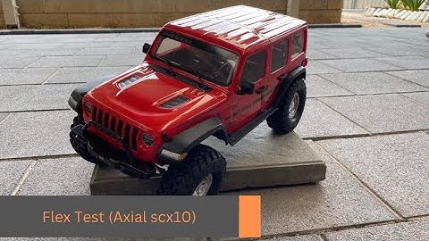Flex test (axial scx10)