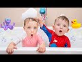 Five kids bath song  more childrens songs ands