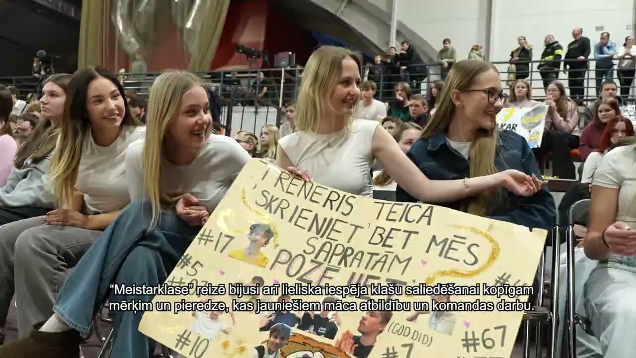 “Meistarklase” iededz sporta garu Talsu 2. vidusskolā