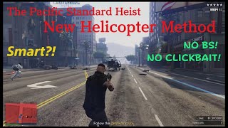 NEW HELICOPTER GLITCH METHOD - The Pacific Standard Heist Finale | GTA V Online