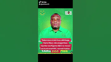 Darboy Tz Leonardobutindi5501 Comedy Tranding Tanzania Oktobatunatiki Ccm 