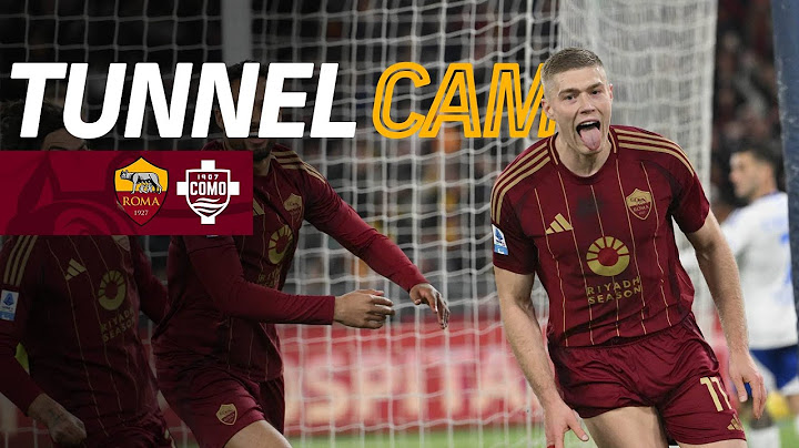 TUNNEL CAM HIGHLIGHTS ✨ | ROMA 2-1 COMO ⚽️