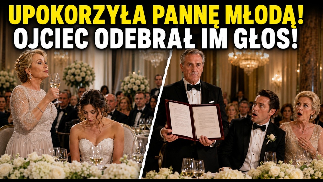Mój narzeczony miał zostać dziedzicem ogromnej fortuny, ale w dniu naszego wesela usłyszałam od jego matki coś, co zamroziło mi krew w żyłach. „Jedna umowa może rozwiązać wszystkie problemy, które...