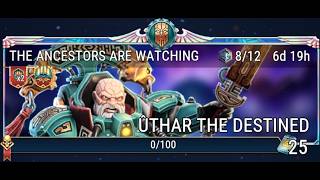 WH40k Tacticus - LRE Uthar - Gamma Track 1-18 Maps (All (Big Target) Mechs, No Power)