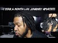 1 year 6 month loc journey updatejohnnylox starterlocs