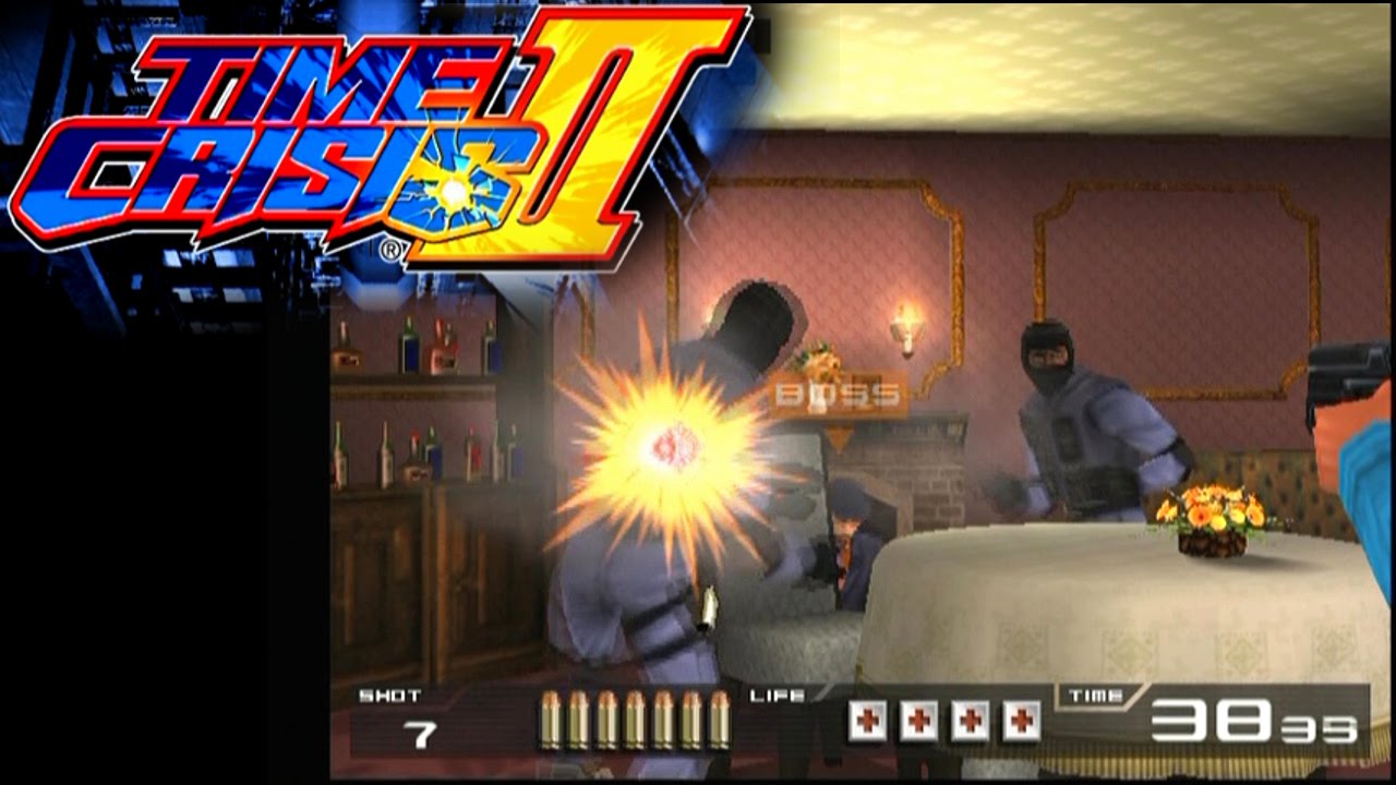 Time Crisis II (PS2) Gameplay