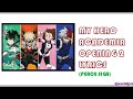 My hero academia opening 2 lyricspeace sign kjworldlyrics