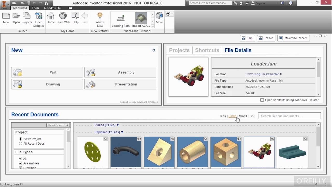 how to use autodesk inventor professional 2016