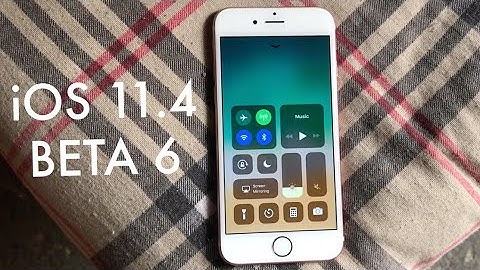 iOS 11.4 BETA 6 On iPHONE 6S! (Review)