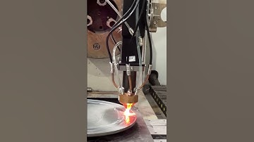 Application of high-speed laser cladding head #welding #welder #cnc #machine #manufacturing