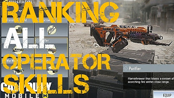 RANKING ALL OPERATOR SKILLS WORST to BEST in COD Mobile!