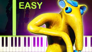 Garten Of Banban - Last Ticket To The Abyss Teaser Trailer Song - Easy Piano Tutorial