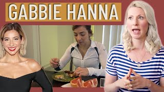 Dietitian Reviews Gabbie Hanna | What I Eat in A Day | How I Lost The Weight