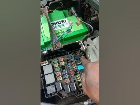 letak relay starter pada ford fiesta - YouTube
