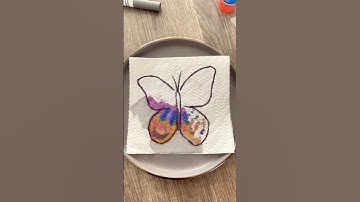 Magic Paper Towel Drawing Experiment – Easy & Fun Kids Craft!