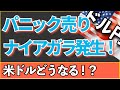 【FX ドル円】パニック売り！為替に衝撃走る！ #fx #ドル円 #テクニカル分析 #為替 #投資