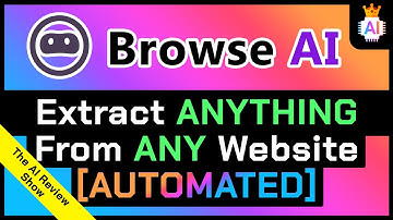 Browse AI Review: Extract ANY Website Data To Excel | The A.I. Review Show | Ep 15