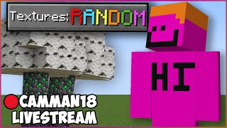Minecraft, But All Textures Are Randomized camman18 Full Twitch VOD