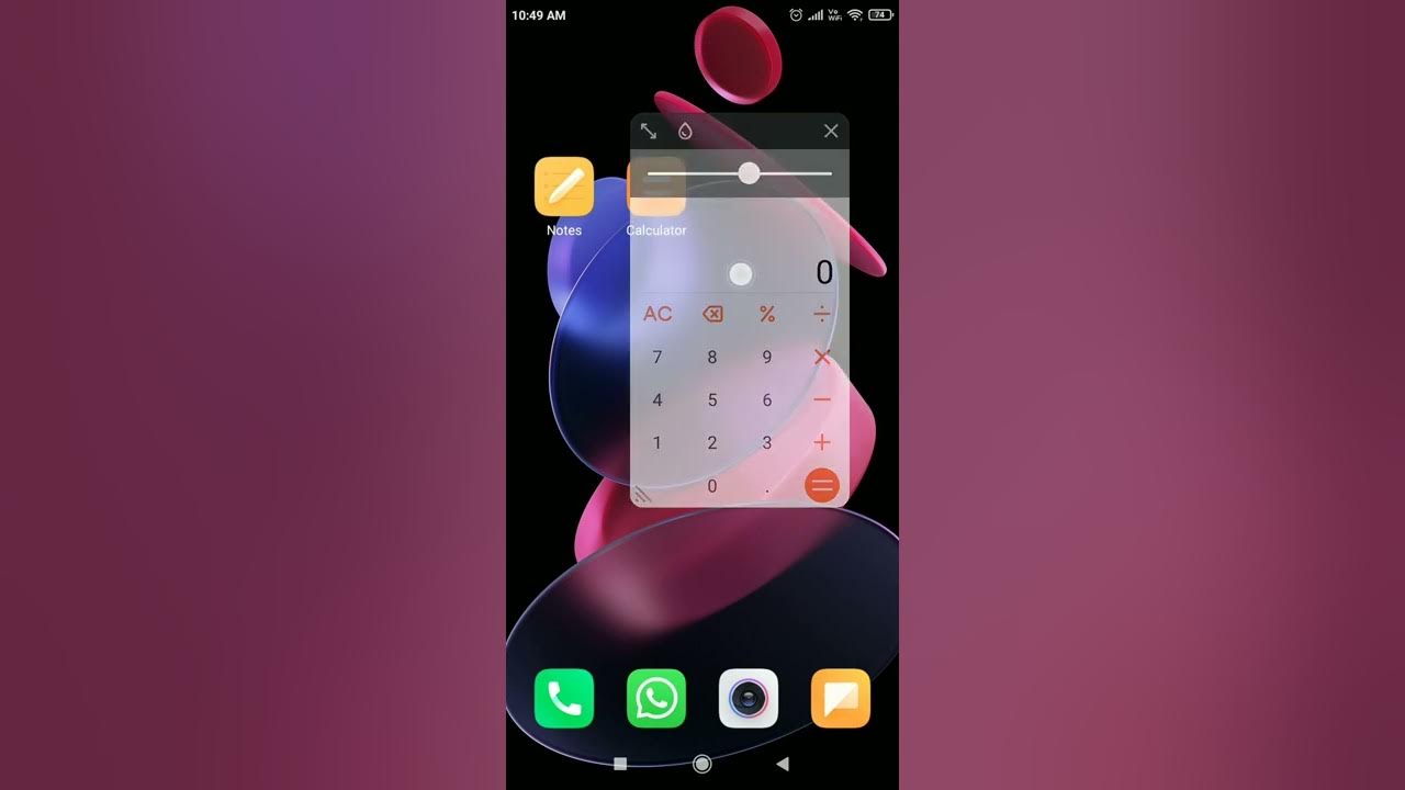 How to run calculator in multiple window in redmi miui. YouTube