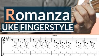 Romanza - Spanish Romance | Ukulele Fingerstyle TAB chords