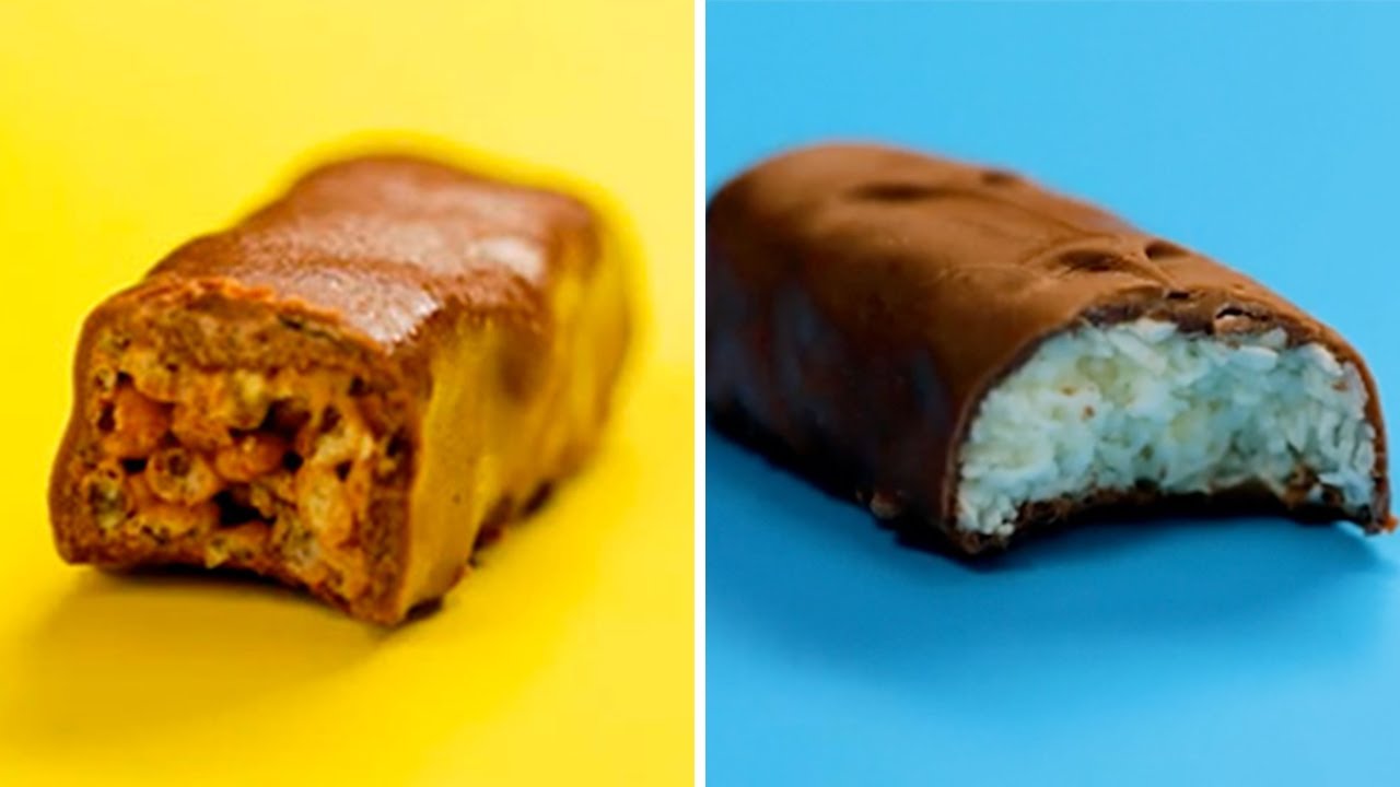 The Most Satisfying Homemade Chocolate Bar Video You