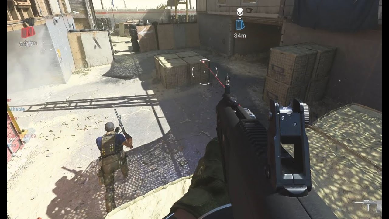 CRAZY SHOTGUN in Modern Warfare Multiplayer Gameplay (No Commentary rYu)